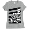 alcohol blanc Ladies Fitted T-Shirt