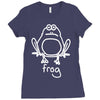 frog Ladies Fitted T-Shirt