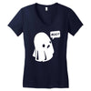 halloween boo Women's V-Neck T-Shirt