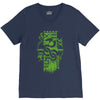 snake crest V-Neck Tee