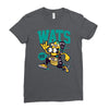 wats (2) Ladies Fitted T-Shirt
