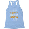 I'm an august woman I was born with my heart Racerback Tank