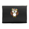 lovely owl Accessory Pouches