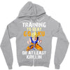 Training To Beat Goku Zipper Hoodie