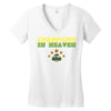 HUMBOLDT BRONCOS Champions In Heaven Women's V-Neck T-Shirt