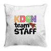 Kdgn Team Staff Throw Pillow