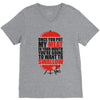once you put my meat in your mouth t shirt tee funny grilling cook che V-Neck Tee
