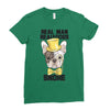 snoring gentleman Ladies Fitted T-Shirt