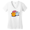 treat yo self Women's V-Neck T-Shirt