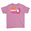 She Wants The D Dunkin Donuts Youth Tee