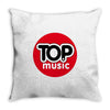 music Throw Pillow