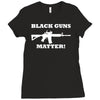 details about  black guns matter Ladies Fitted T-Shirt