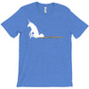unicorn scooting on the floor T-Shirt
