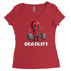 deadlift Women's Triblend Scoop T-shirt