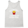 exercise vs extra fries Tank Top