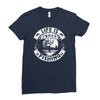 life is better fishing Ladies Fitted T-Shirt