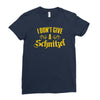 i don't give a schnitzel Ladies Fitted T-Shirt