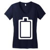charged Women's V-Neck T-Shirt