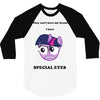 twilight has special eyes 3/4 Sleeve Shirt