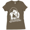 columbo just one more question Ladies Fitted T-Shirt