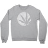 cannabis fingerprinting (white) Crewneck Sweatshirt