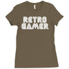 retro gamer Ladies Fitted T-Shirt