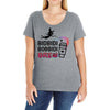 Bidbidi Bobbidi Brew Ladies Curvy T-Shirt