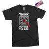 think outside the box Exclusive T-shirt
