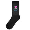 i love july especially the 4th Socks