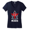 Thirty Seconds To Mars With Eagle Women's V-Neck T-Shirt