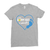 happy feet Ladies Fitted T-Shirt