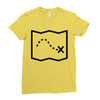trail marks Ladies Fitted T-Shirt