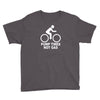 funny eco bicycle (2) Youth Tee
