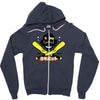 pinch hitter Zipper Hoodie