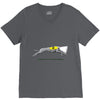 by a nose V-Neck Tee