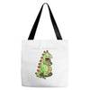 oh no monster Tote Bags