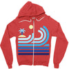 beach Zipper Hoodie