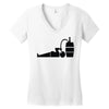 drink beer Women's V-Neck T-Shirt