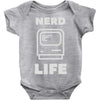 nerd life is the best life Baby Onesie