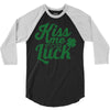 kiss me for luck 3/4 Sleeve Shirt
