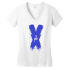 jake paul x blue Women's V-Neck T-Shirt