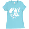 dj et hacke musik Ladies Fitted T-Shirt