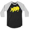 bull spain espana football animal tee all present sz new 3/4 Sleeve Shirt