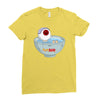 medama oyaji manga Ladies Fitted T-Shirt