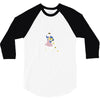 hawkins waffles 3/4 Sleeve Shirt