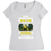 Never Underestimate A Man Who Watches Breaking Bad And Was Born in Women's Triblend Scoop T-shirt