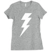lightening bolt Ladies Fitted T-Shirt