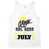Kings Are Born In July Tank Top