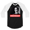wednesday addams 3/4 Sleeve Shirt