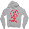army of the 12 monkeys Zipper Hoodie